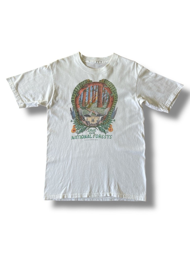 Vintage Grateful Dead Save Our Forests Every Day Is Earth Day T-Shirt Size Large