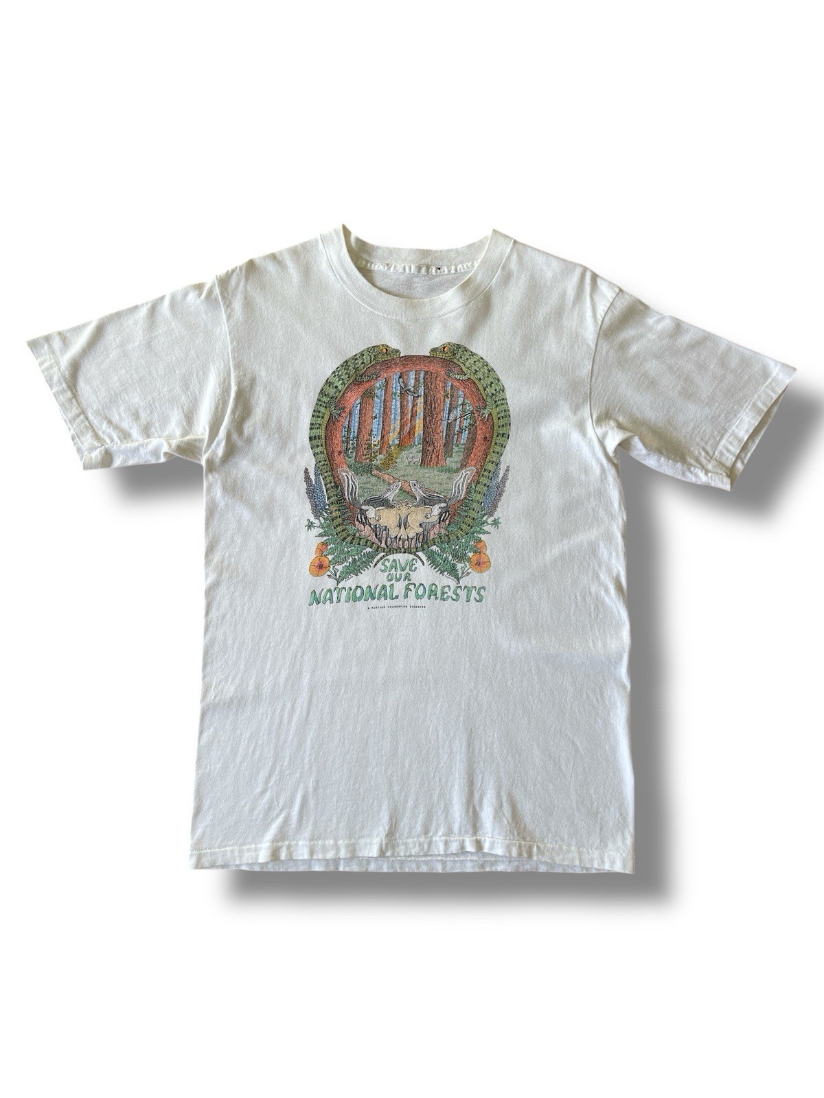 Vintage Grateful Dead Save Our Forests Every Day Is Earth Day T-Shirt Size Large