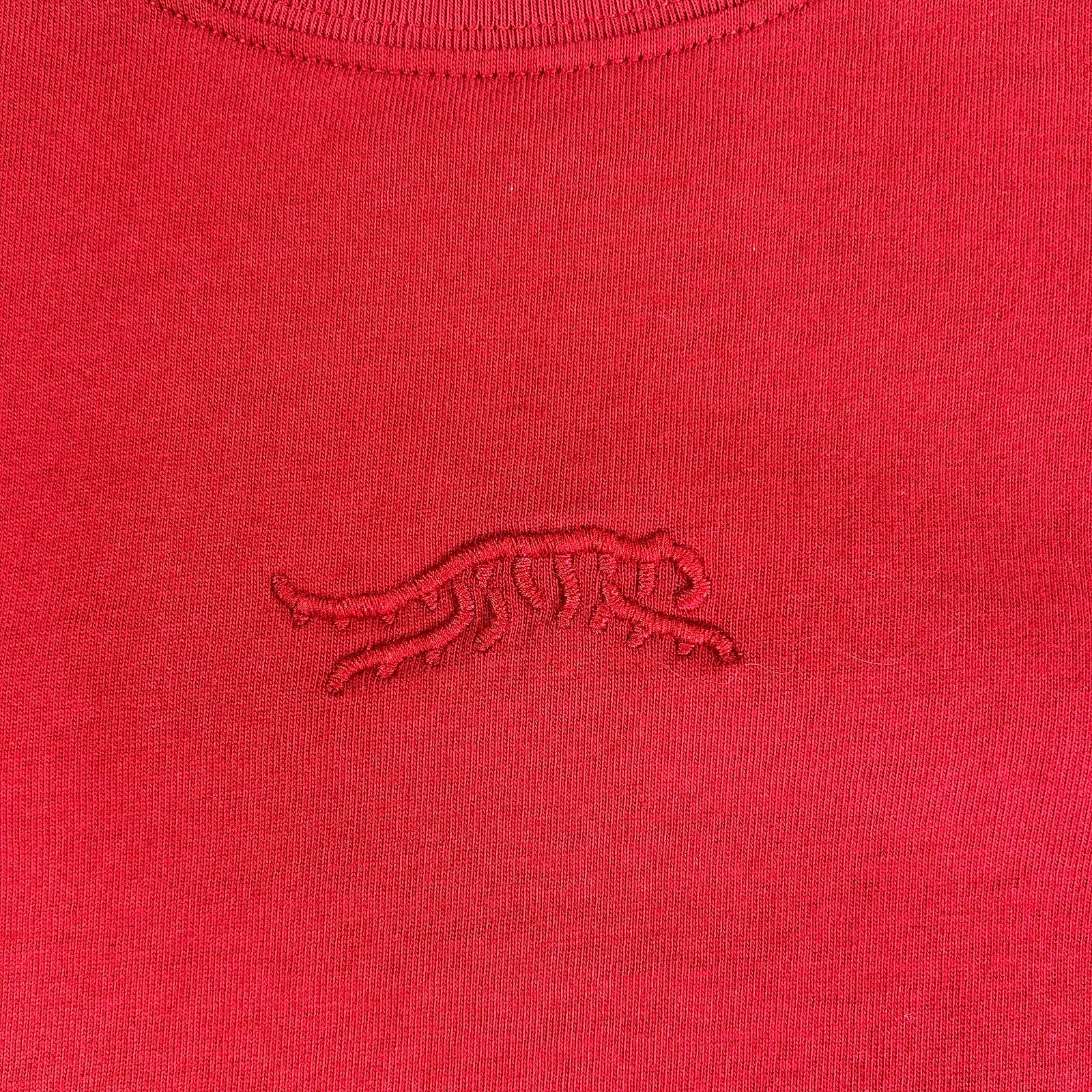 Sun Day Red Tiger Woods Men's Medium T-Shirt Red SDR Embroidered Logo Cotton gallery
