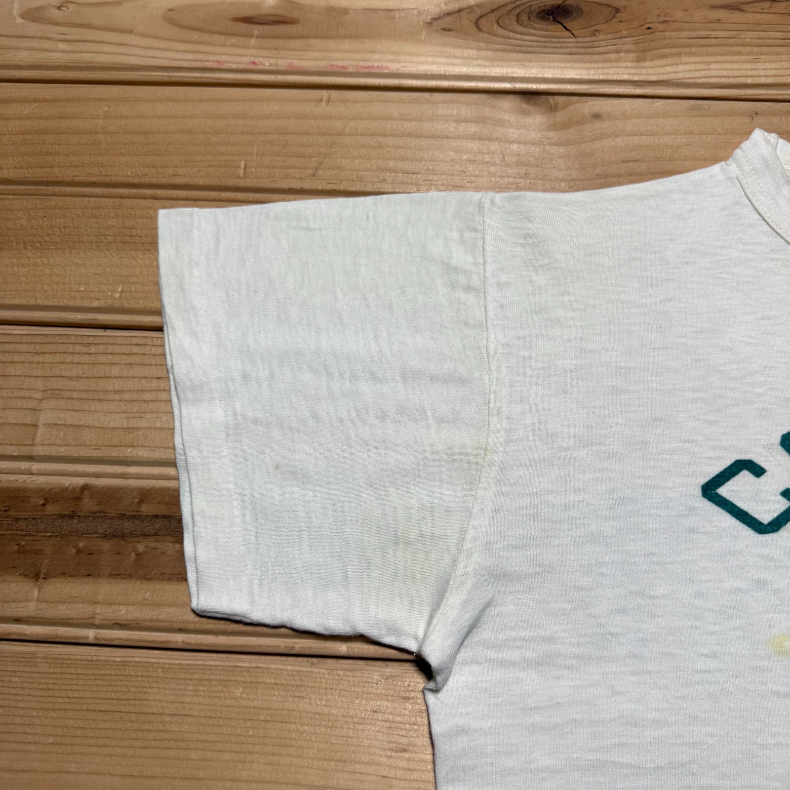 Vintage 50s Company A 45th Recon Bn Fort Clayton Canal Zone T-Shirt - Size Small gallery