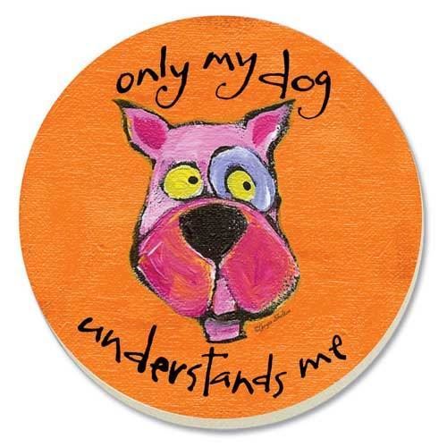My Dog Understands Me Stone Coasters 4 Pack 87079