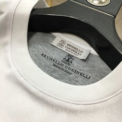 Brunello Cucinelli Regular Classic Casual Men’s Crew Neck Short Sleeve T-Shirt