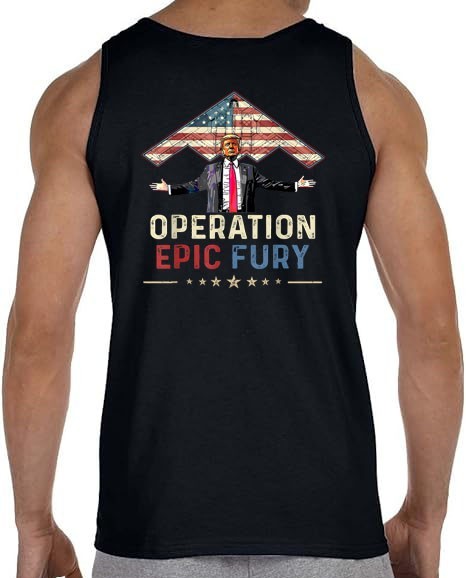 Operation Epic Fury Print 2 Sides Tank Top gallery