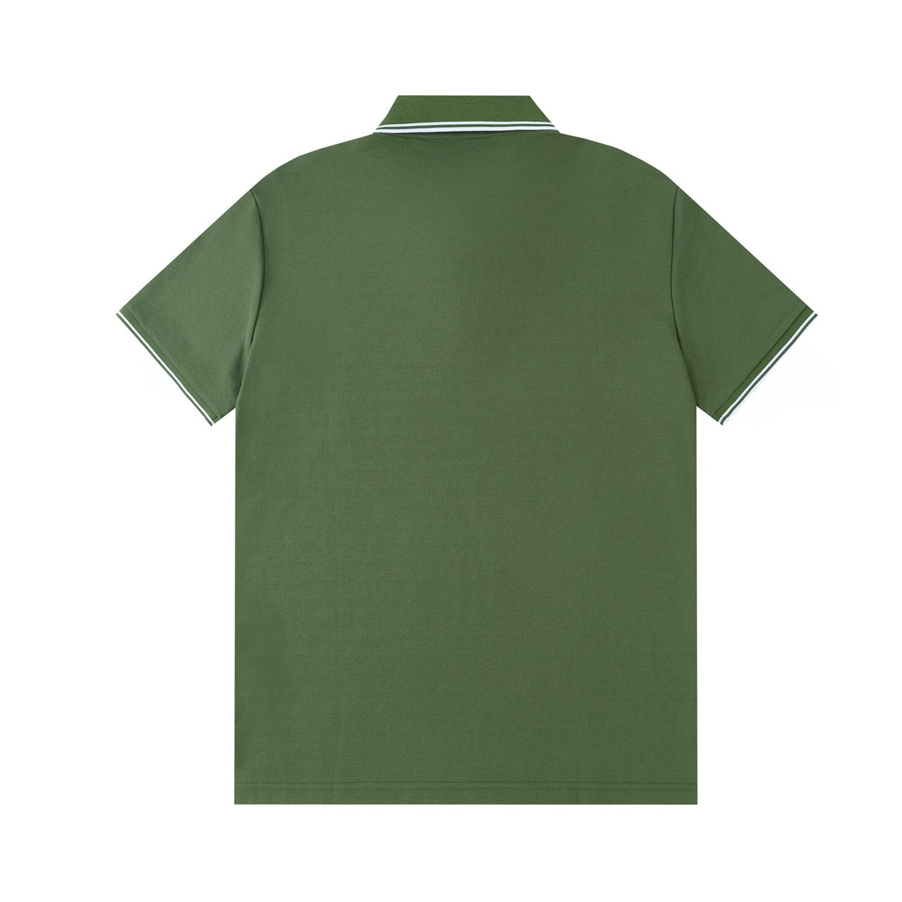 Moncler Green Men's Two-Tone Polo Shirt L gallery