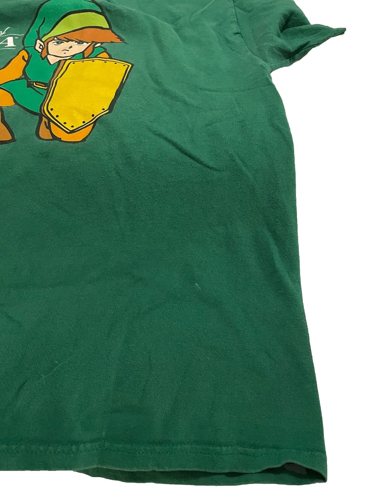 VTG 90s 00s Legend Of Zelda Tshirt XL/XXL Green gallery