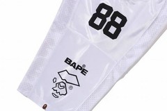 A BATHING APE Men’s SOLID CAMO MULTI LOGO RELAXED FIT FOOTBALL JERSEY TEE rz