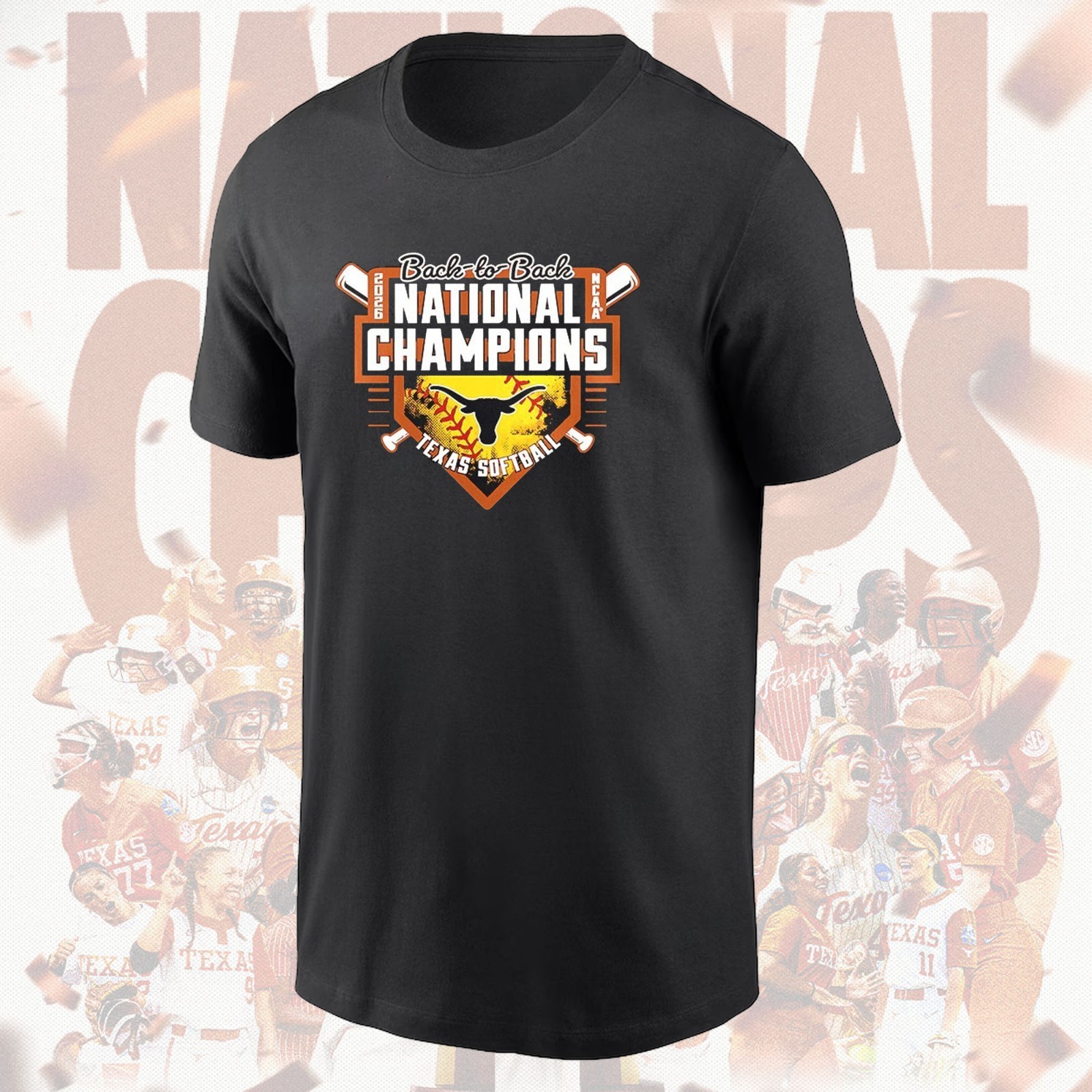 FREESHIP! Texas Longhorns Softball NCAA National Champions 2026 Gift For Fans gallery