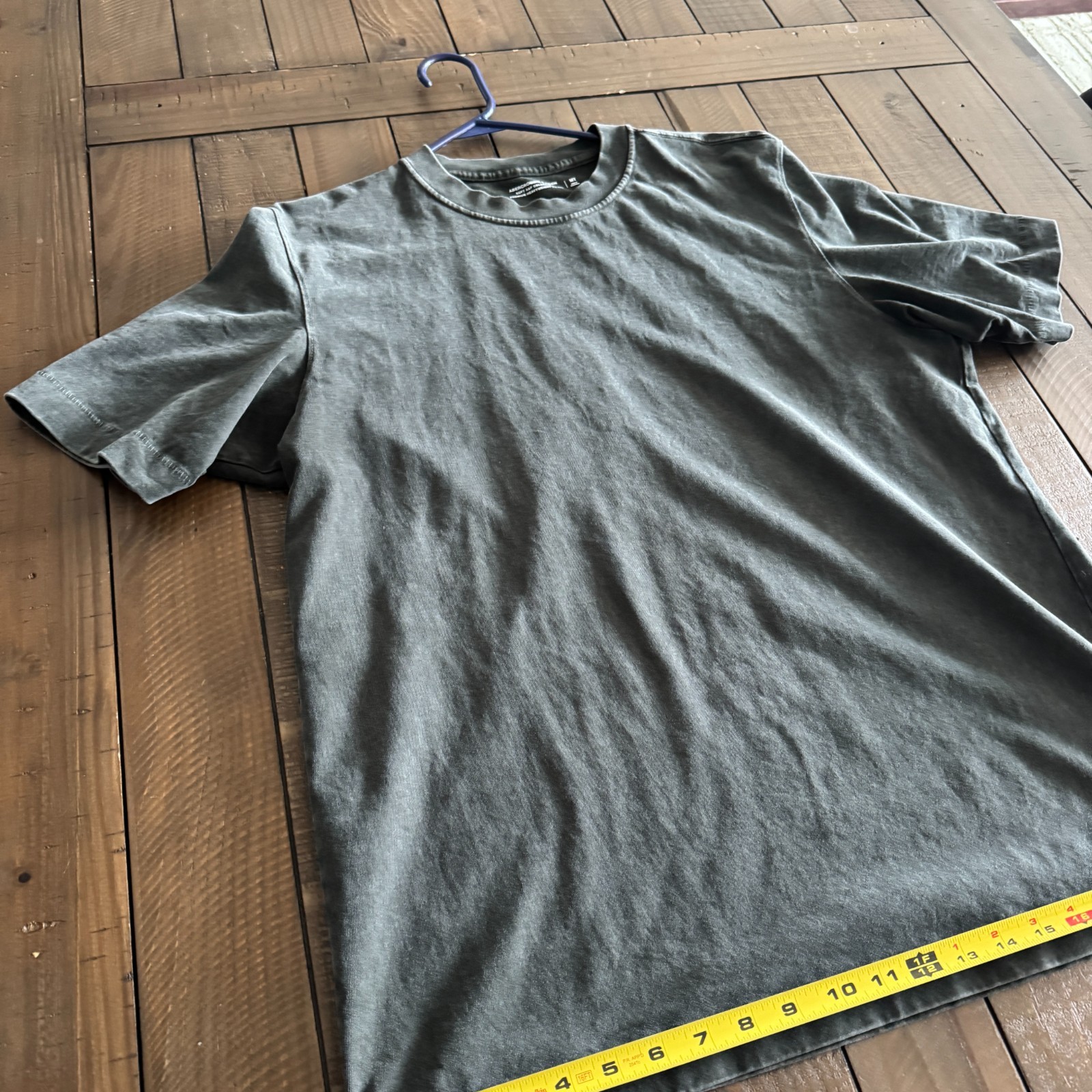 100% Cotton Black Wash Premium Heavyweight 2.0 Tee M Tall (Used 1-3 times max.) gallery