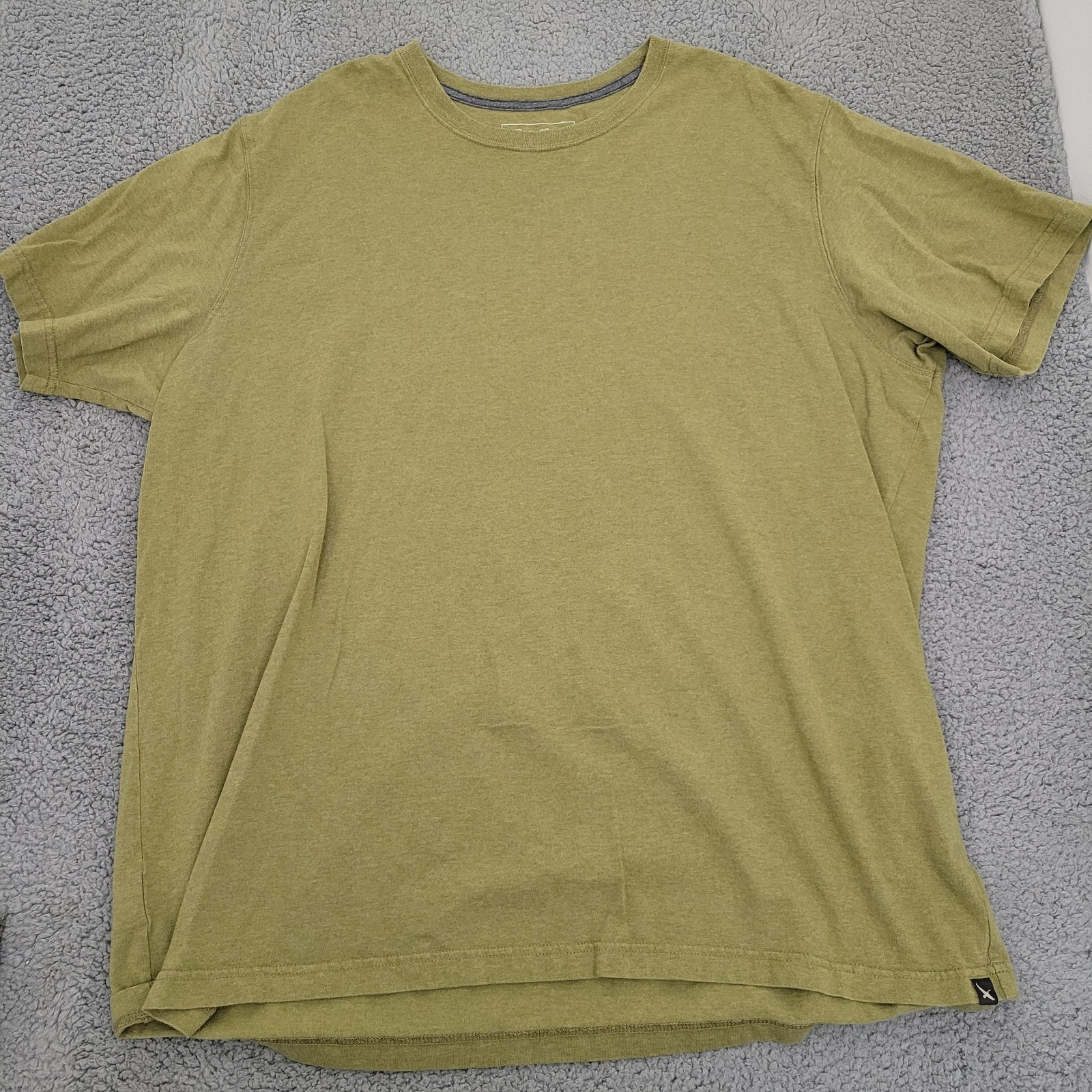 Eddie Bauer Men Shirt T2XL Short Sleeve Green Crewneck