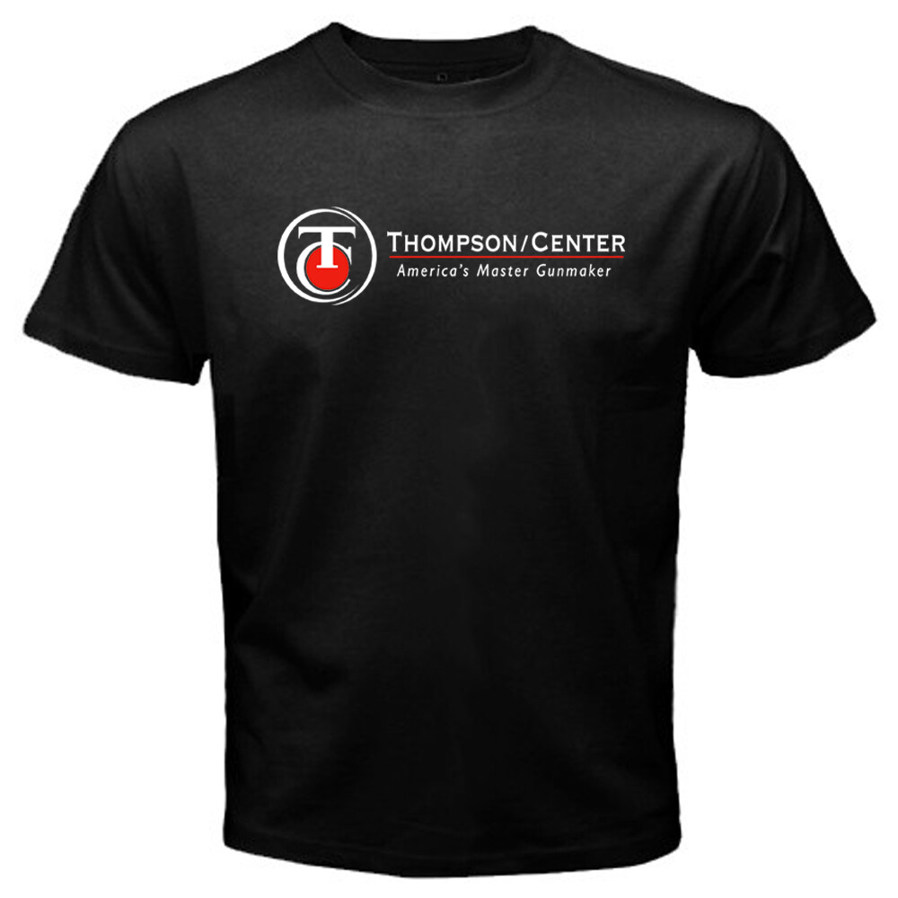 Thompson Center Gunmaker Firearms Men’s Black T-Shirt Size S to 3XL