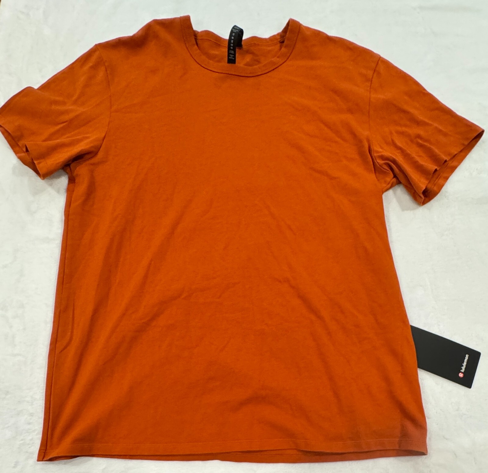 Lululemon Cotton Jersey T-Shirt Burnt Orange BUOJ Size XL gallery