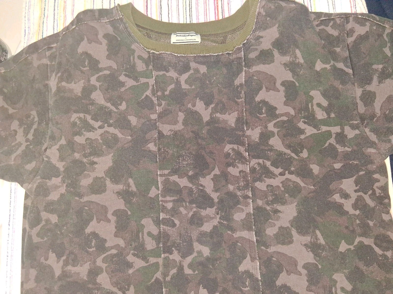 Men Onitsuka Tiger Andrea Pompilio L Shirt Short Sleeve Camouflage gallery