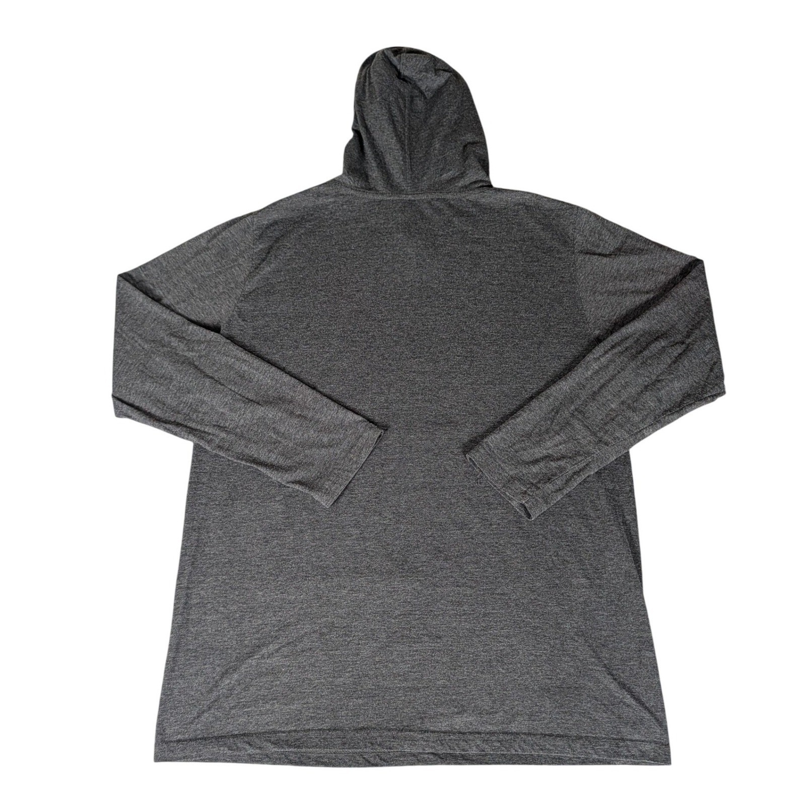 Prairie Mountain Sedona Arizona Sunset Graphic Long Sleeve Hooded T-Shirt Gray gallery