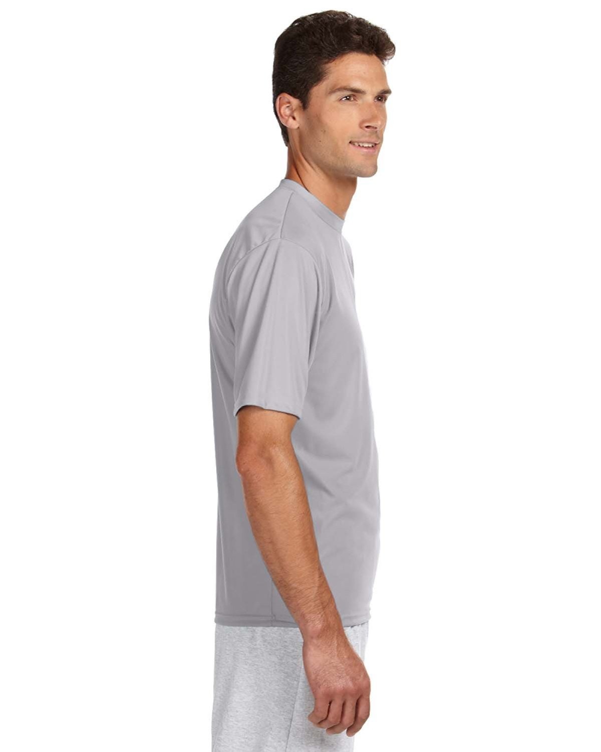 Adult Cooling Performance T-Shirt, Silver, X-Large gallery