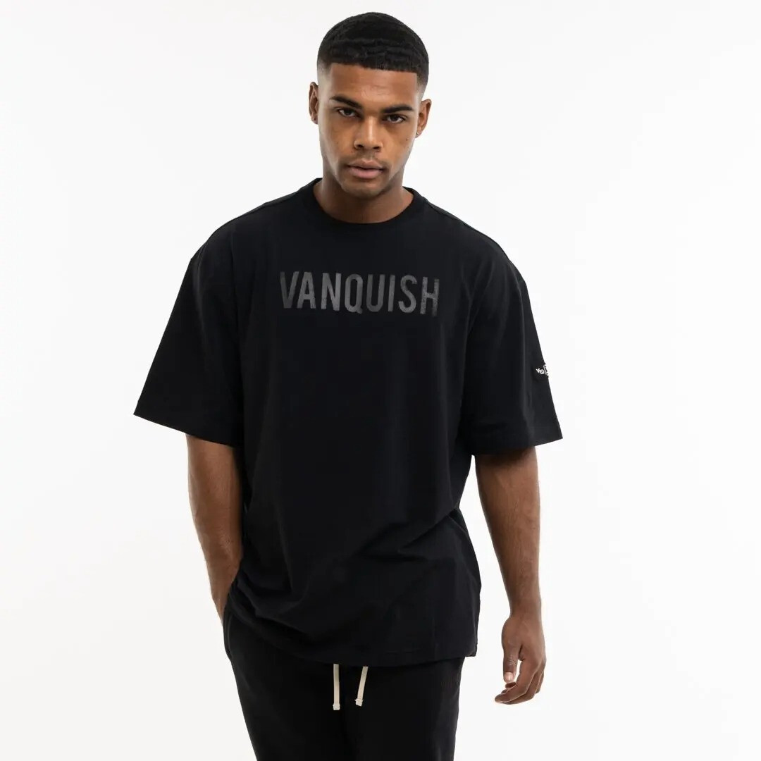 Men's Cotton Round Neck Oversized Gym T-shirt Loose Fit And Comfortable Clothing gallery