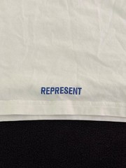 REPRESENT COMPETiTiON DEPARTMENT T-SHiRT -SiZE XL- iN FLAT WHITE