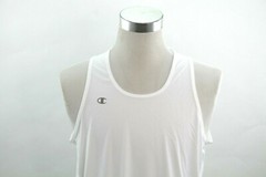 Champion White Tank Top Singlet Running Workout Mens Activewear Size Large