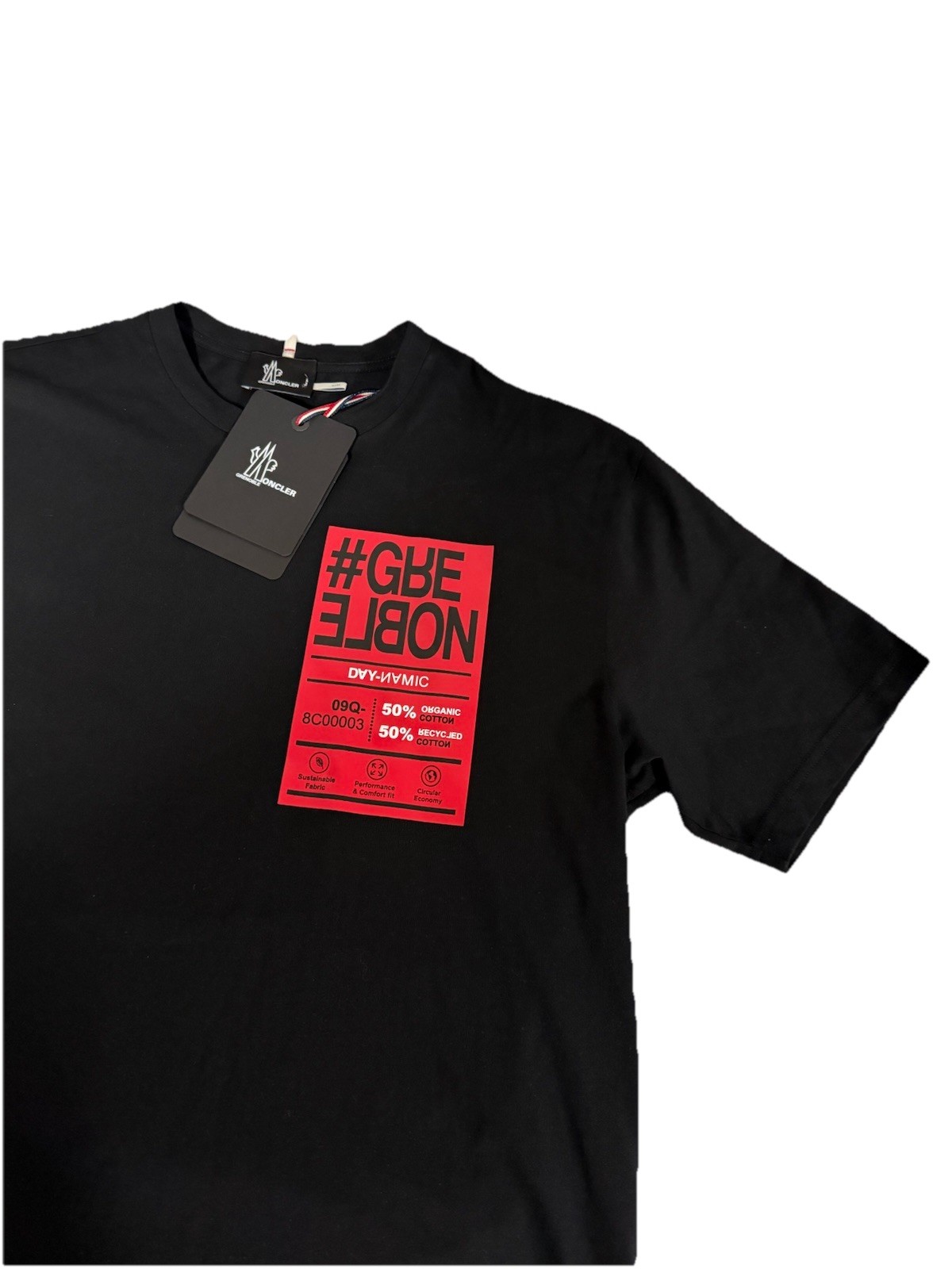 Moncler Men’s Graphic T-Shirt Black Size L NWT gallery
