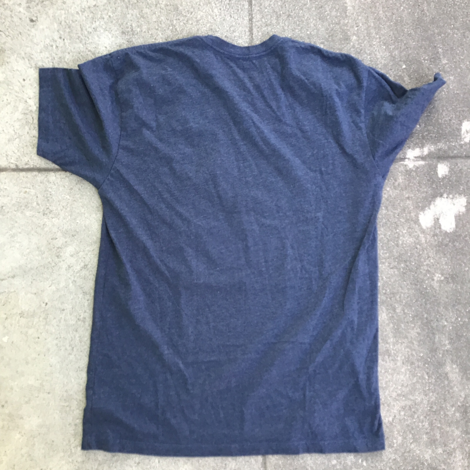 Routine Men Large Short Sleeve Shirt Blue Baseball Bat American Flag gallery