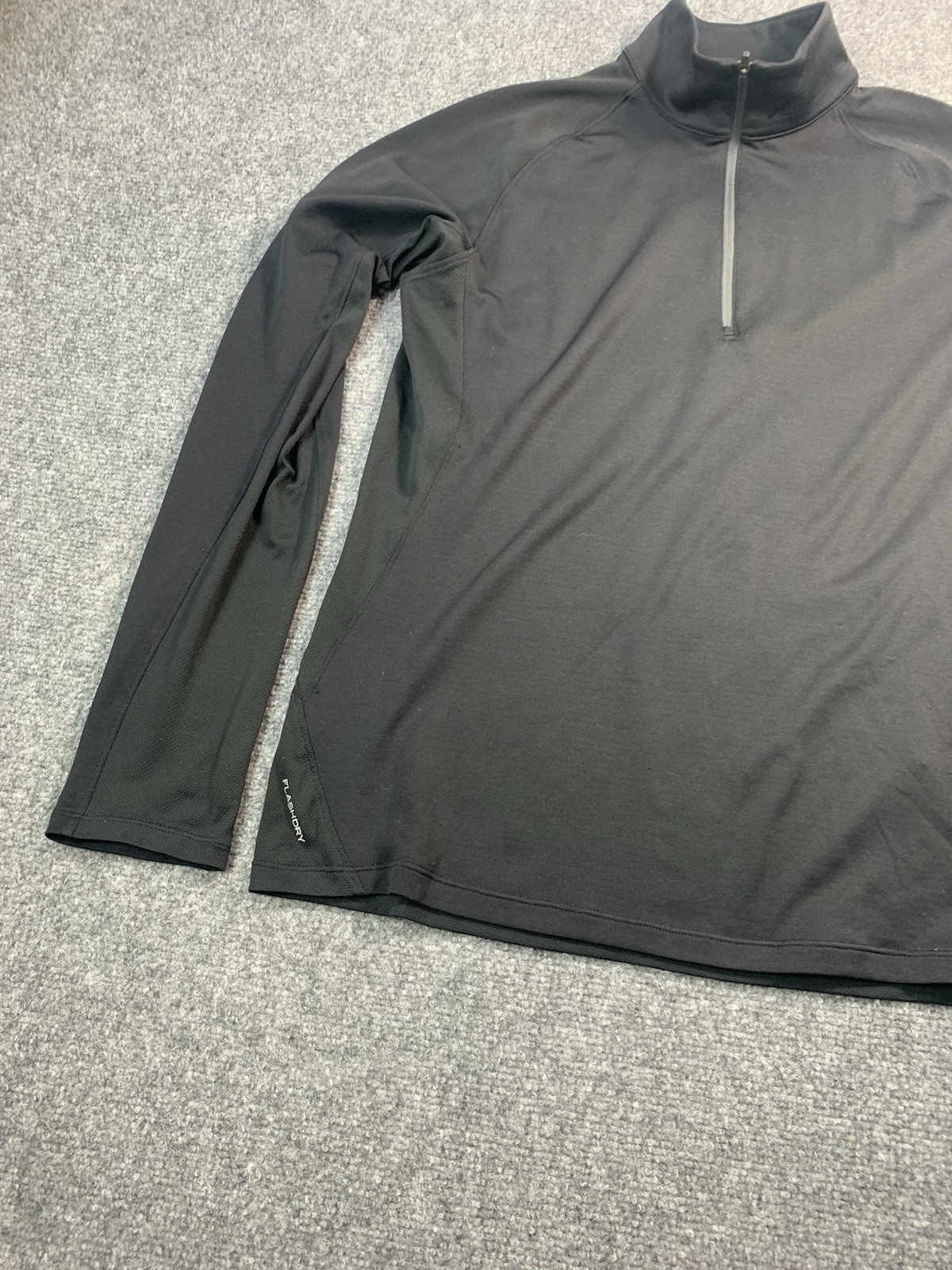 North Face Shirt Mens Small Black Long Sleeve 1/4 Zip Casual Lightweight gallery