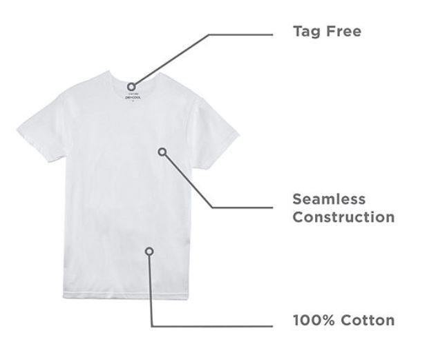 Stafford 4-Pack Men's Ultra Soft 100% Cotton Crew-Neck T-Shirt White gallery