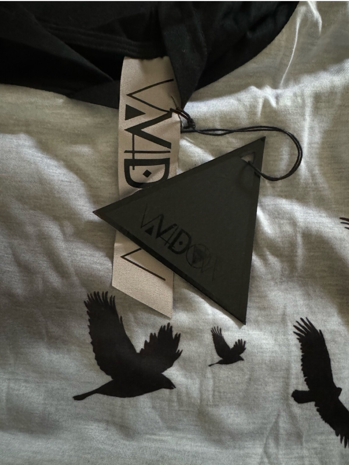 Widow by Lip Service Goth Cult Occult Shaman Ritual Hood Long T Shirt gallery