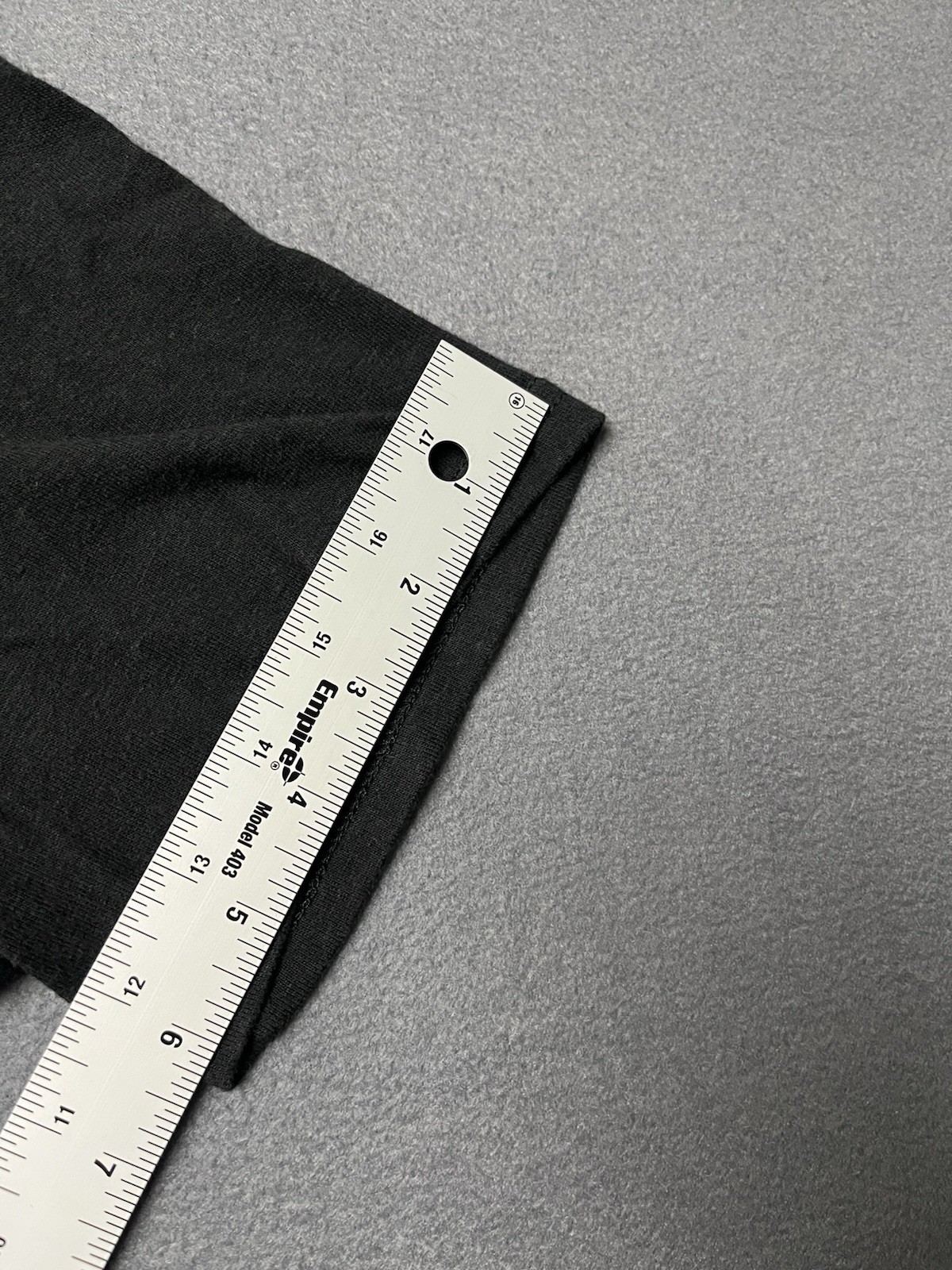 Feel Powerful Gym Shirt Men’s Size Lg Black S/S Shirt Cotton Poly Made In USA gallery