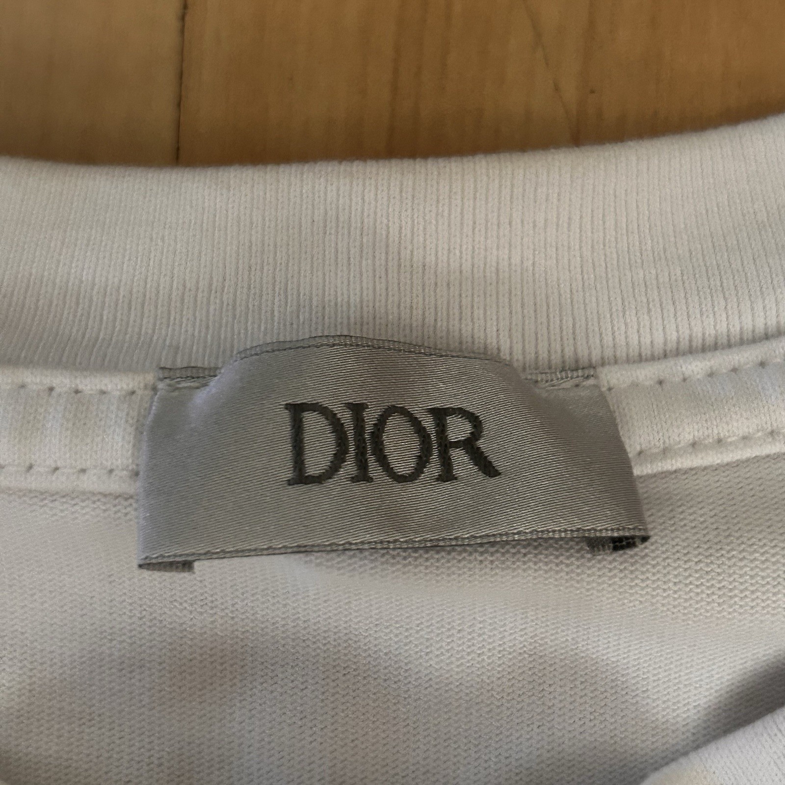 Dior Kaws Snake Embroidered T Shirt Relaxed Cotton Heavy White Size L gallery