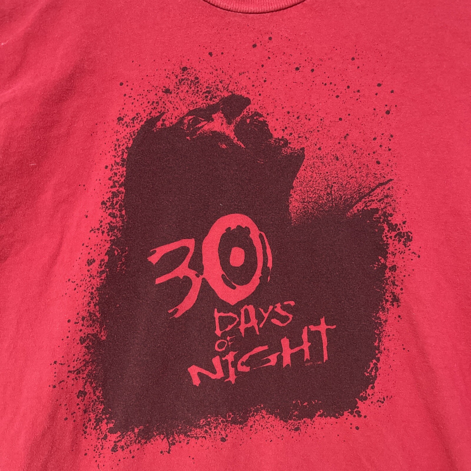 30 Days Of Night Shirt Mens Large Horror Movie Promo Tee Streetwear Adult 2007 gallery