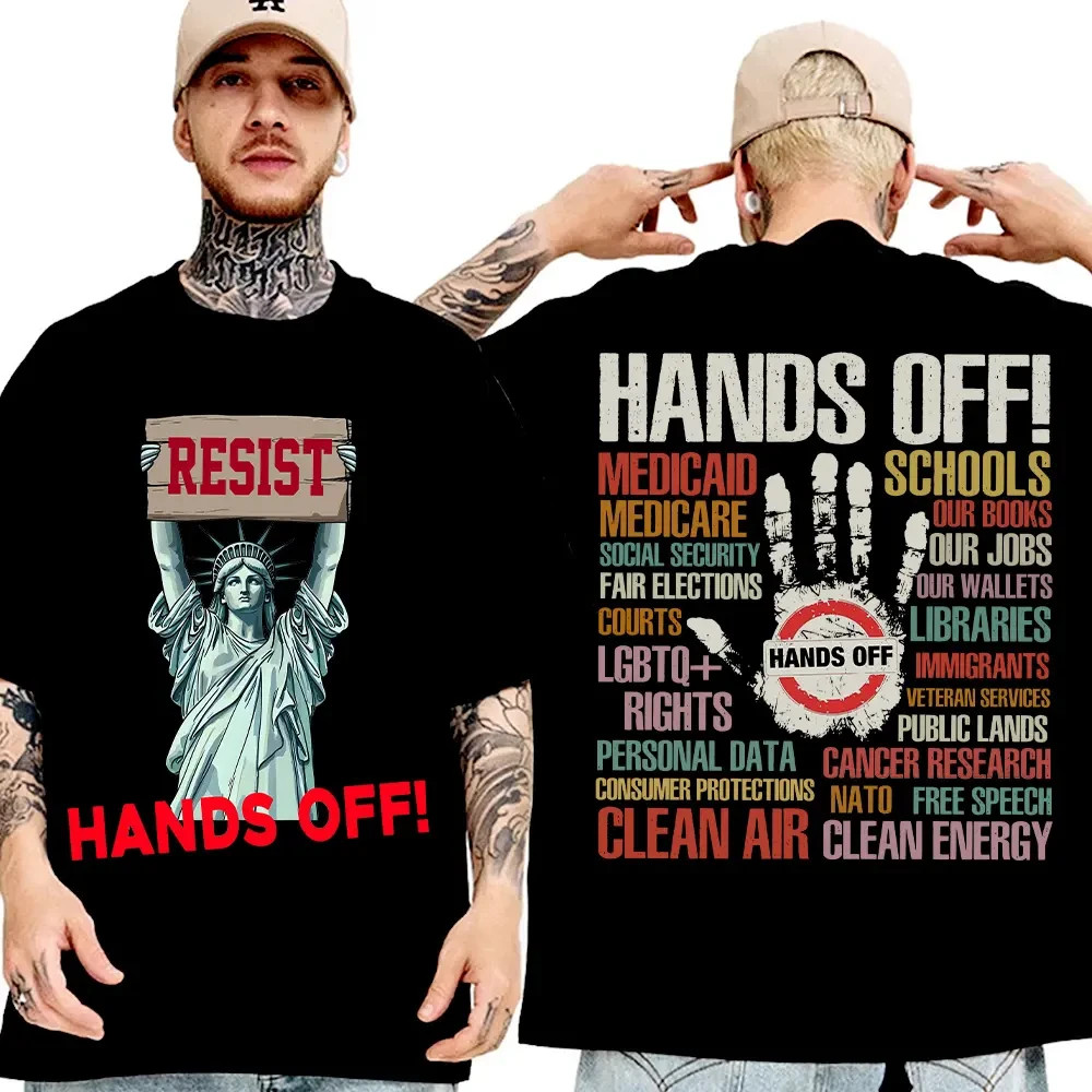 HandsOff Res1st Shirt, Trendy Handds0ff Prote4t shirt Unisex