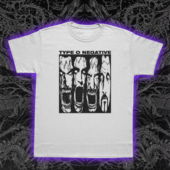Type O Negative Faces T Shirt Gothic Metal Band Tee Unisex Retro Gift