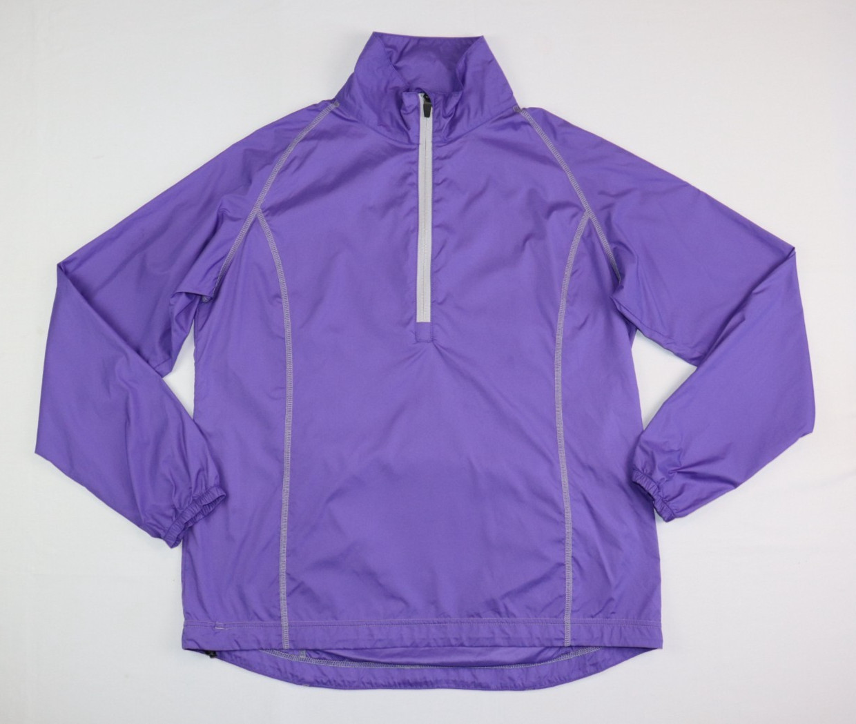 Peter Millar Women s Size M Element E4  1/4 Zip Lightweight Wind Shirt