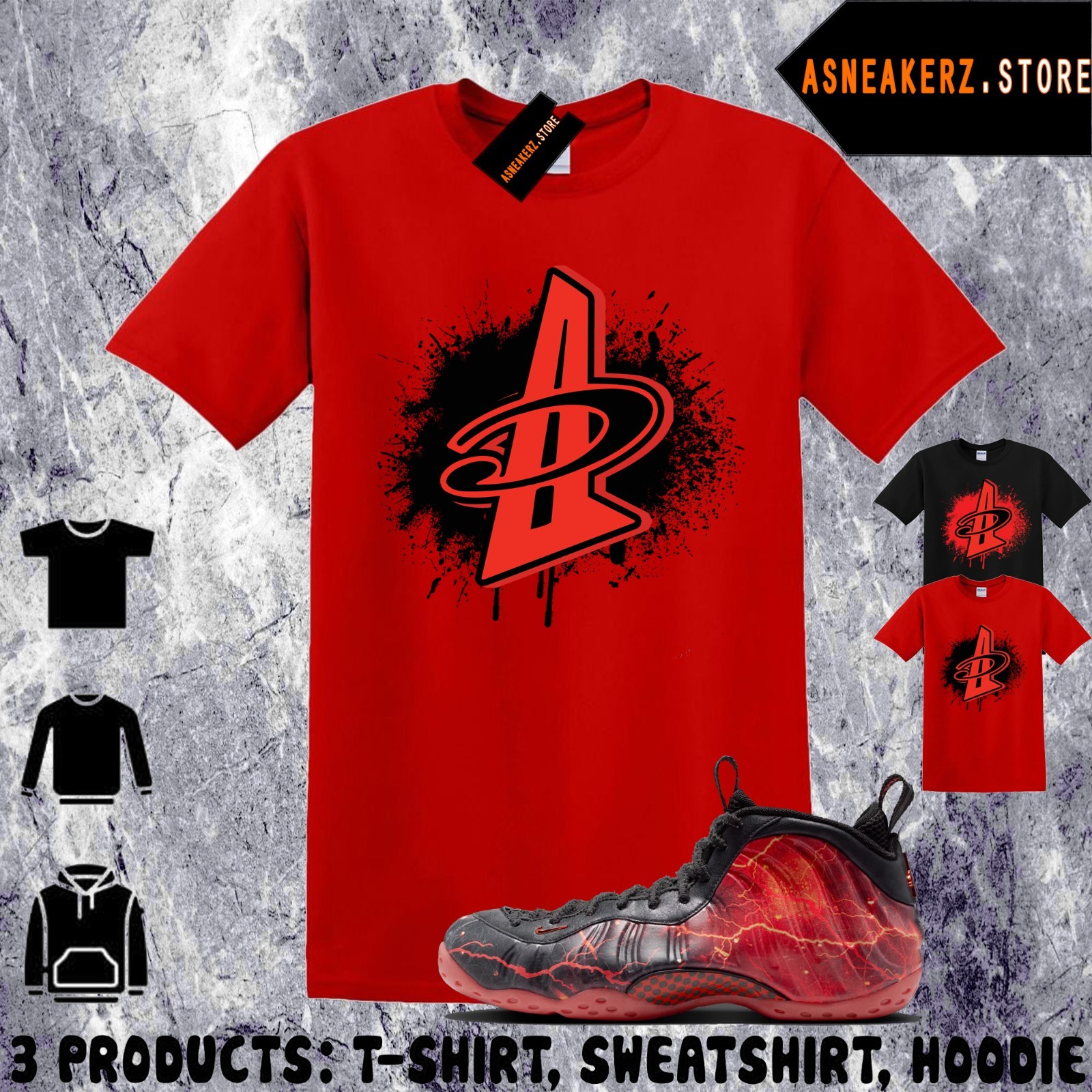 Tee Shirt Matching Foamposite One Upside Down Match Sneaker Number 1 Cent Penny gallery