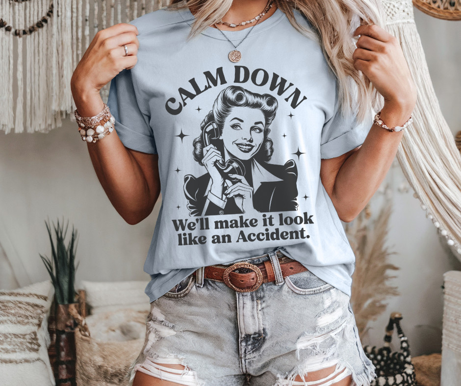 FUNNY CRIME T-SHIRT | PARTNERS-IN-CRIME FUNNY TEE | FDT TEE | DARK HUMOR SHIRT gallery