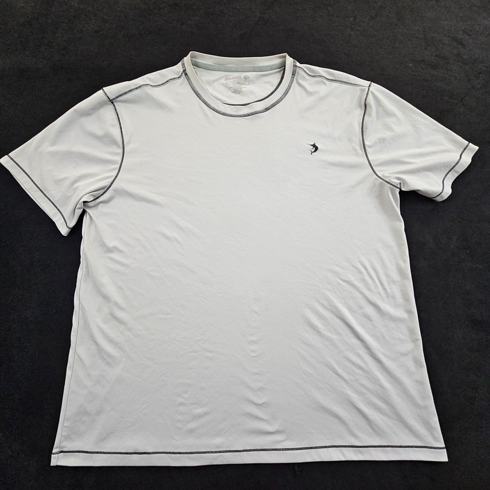 Reel Legends Reel Tec Gray Short Sleeve Performance T-Shirt Men’s L