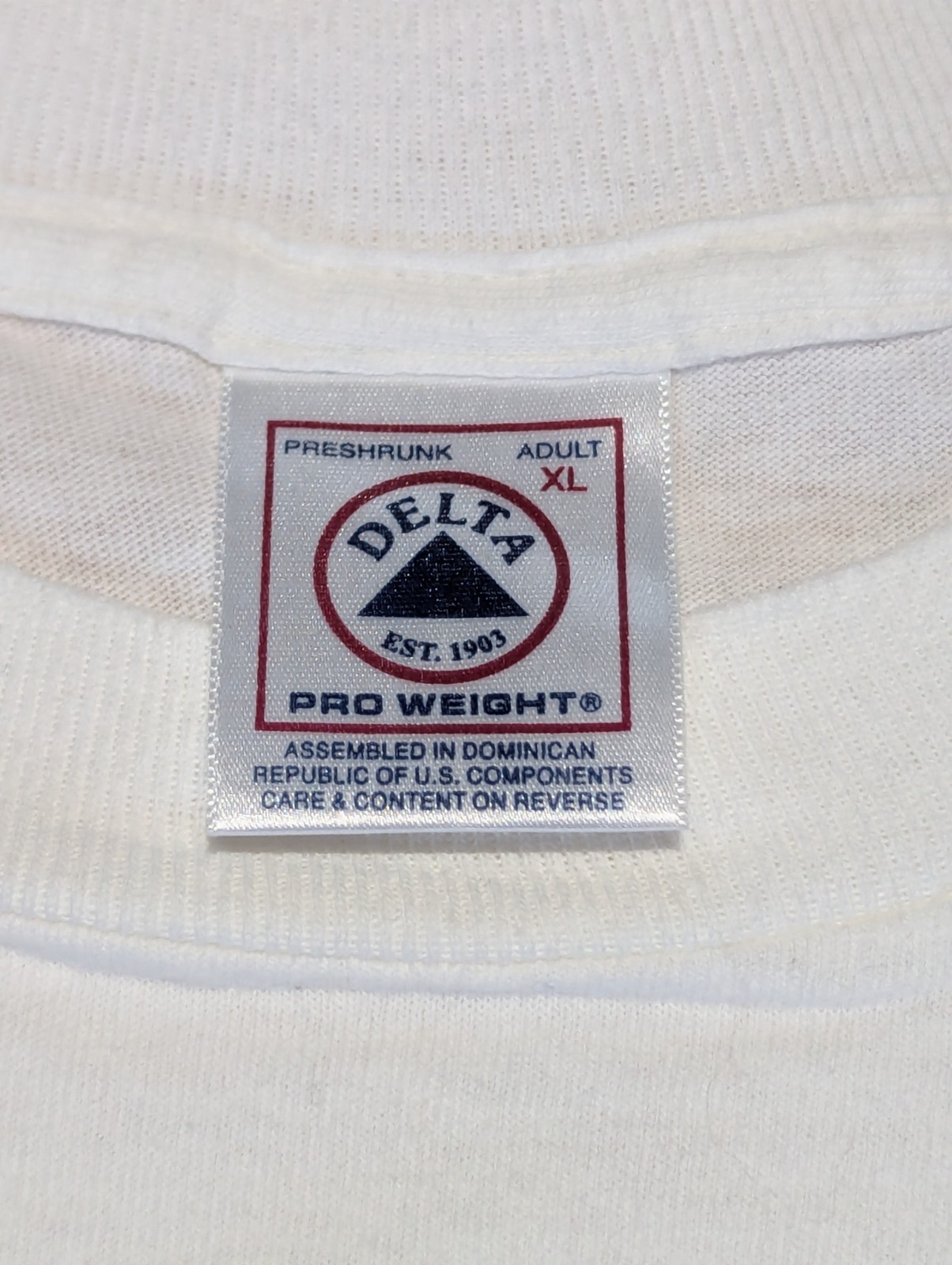 Vintage Funny Delta Pro Weight Men's XL Italian Mother in law T shirt gallery