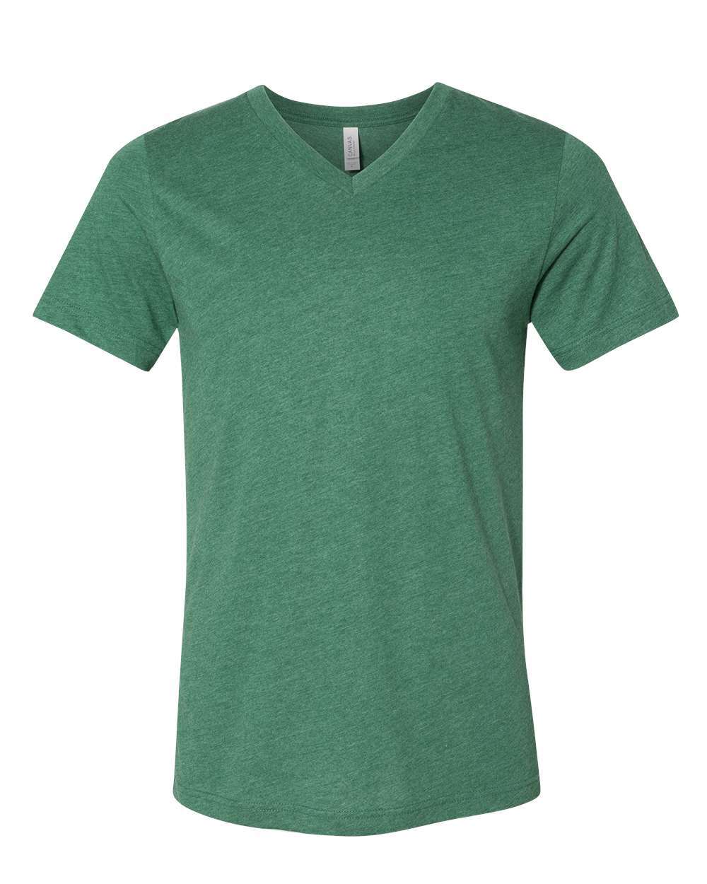 BELLA + CANVAS - Heather CVC V-Neck Tee T-shirt 3005CVC XS - XL gallery