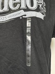Modelo Cerveza Beer Mexico Black Logo T-Shirt Men’s LARGE NWT