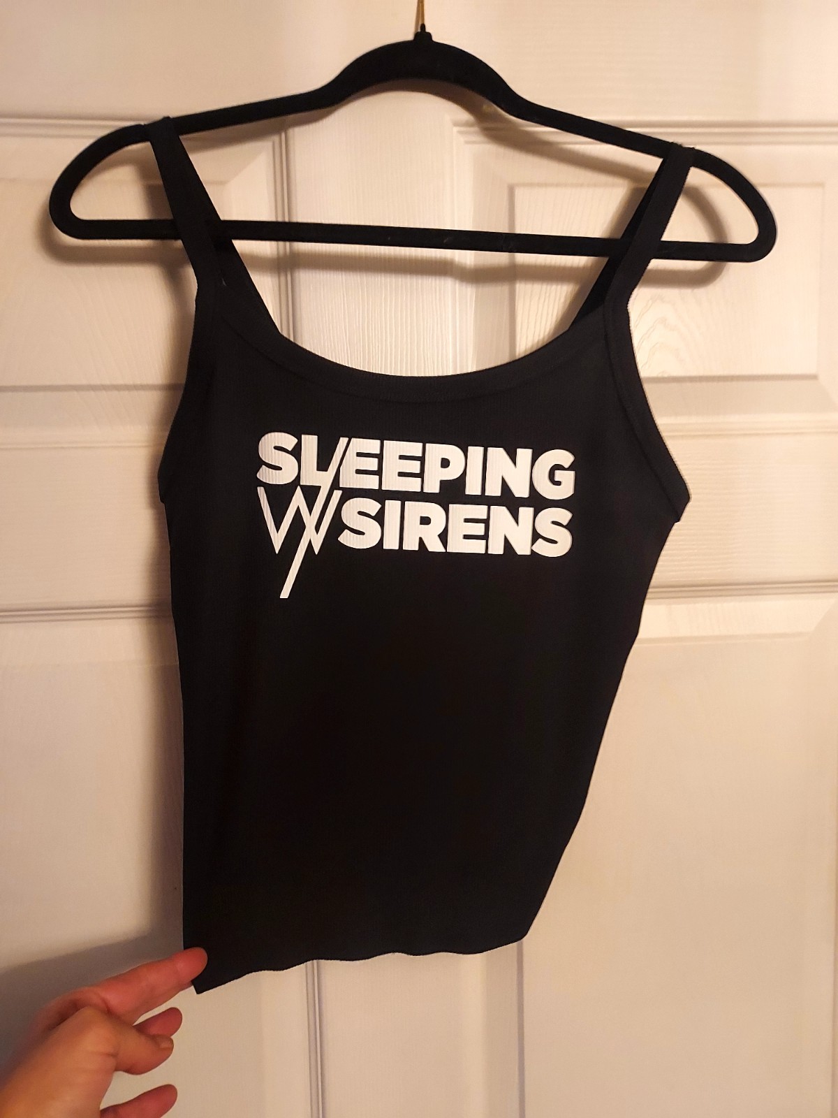 Sleeping with sirens Crop Top hand cropped Sleeping With Sirens tank top