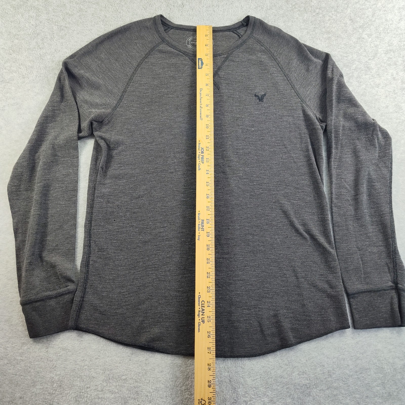 American Eagle Legend LG Athletic Thermal Shirt Black Raglan Sleeve B49.1GA3600 gallery