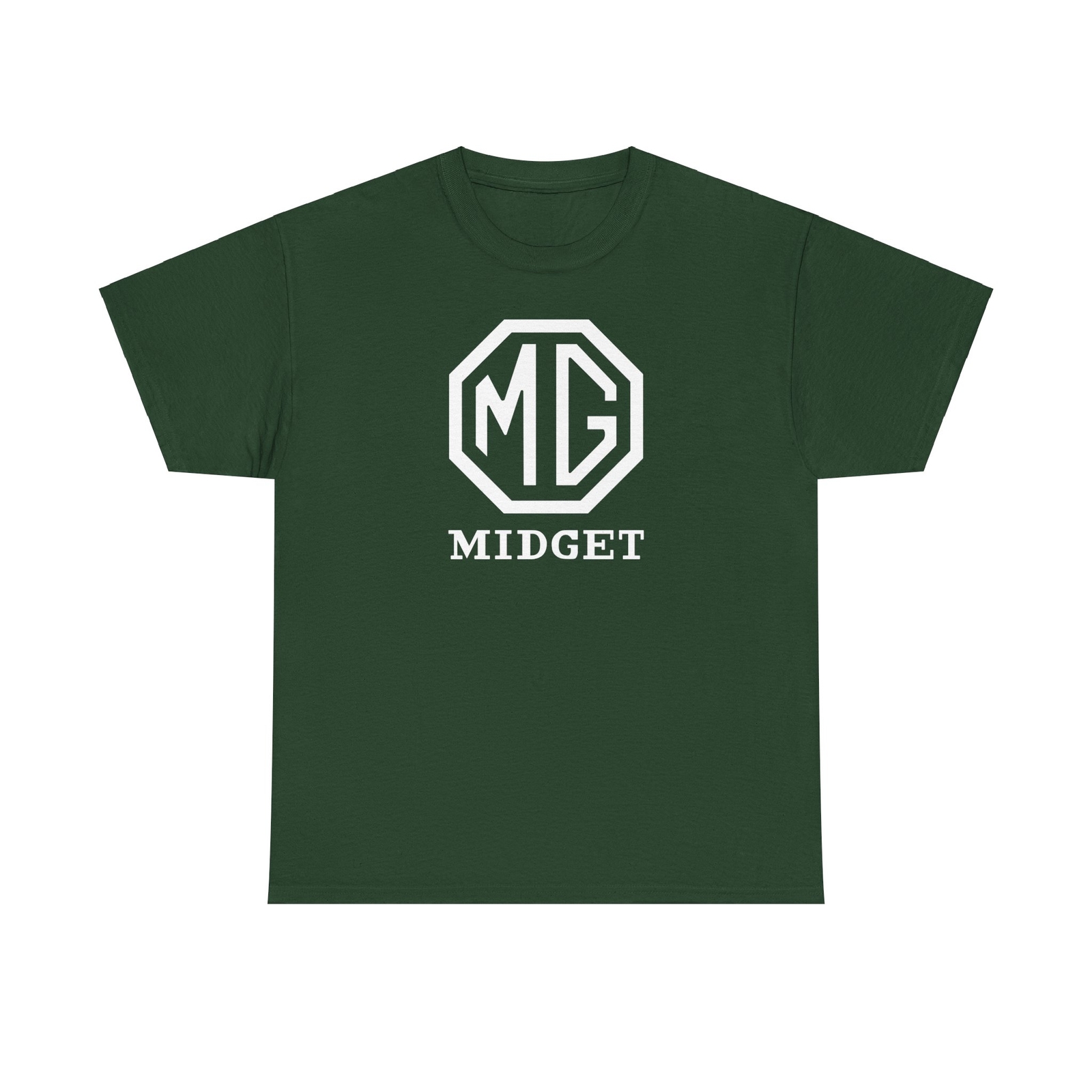 MG Midget T-Shirt – Classic Vintage British Sports Car Badge Logo UK 9+ Colors!