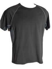 Audoc Junior 2 Pack Compression Shirts Cool Dry Athletic Workout Base Layers
