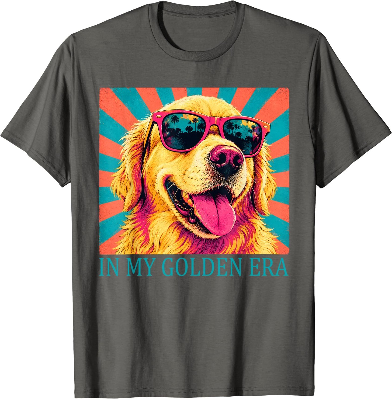 Funny in My Golden Retriever Era Cool Dog Mom Graphic T-Shirt gallery