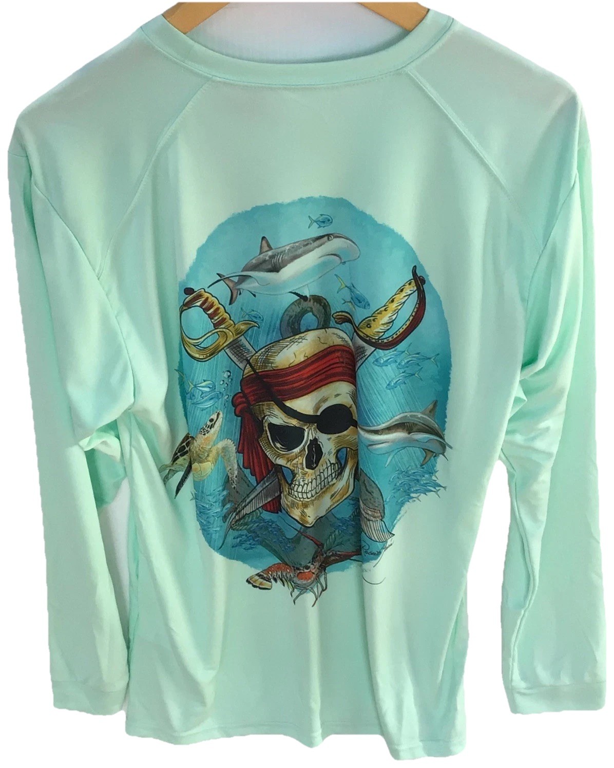 Long Sleeve Fishing Shirt,Microfiber,UPF Sun Protection,M….A15.A.