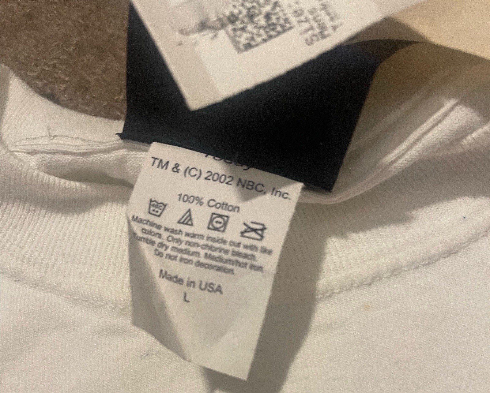Vintage Today Show EXPERIENCE NBC STORE Logo T-Shirt Size Lrg NWT gallery