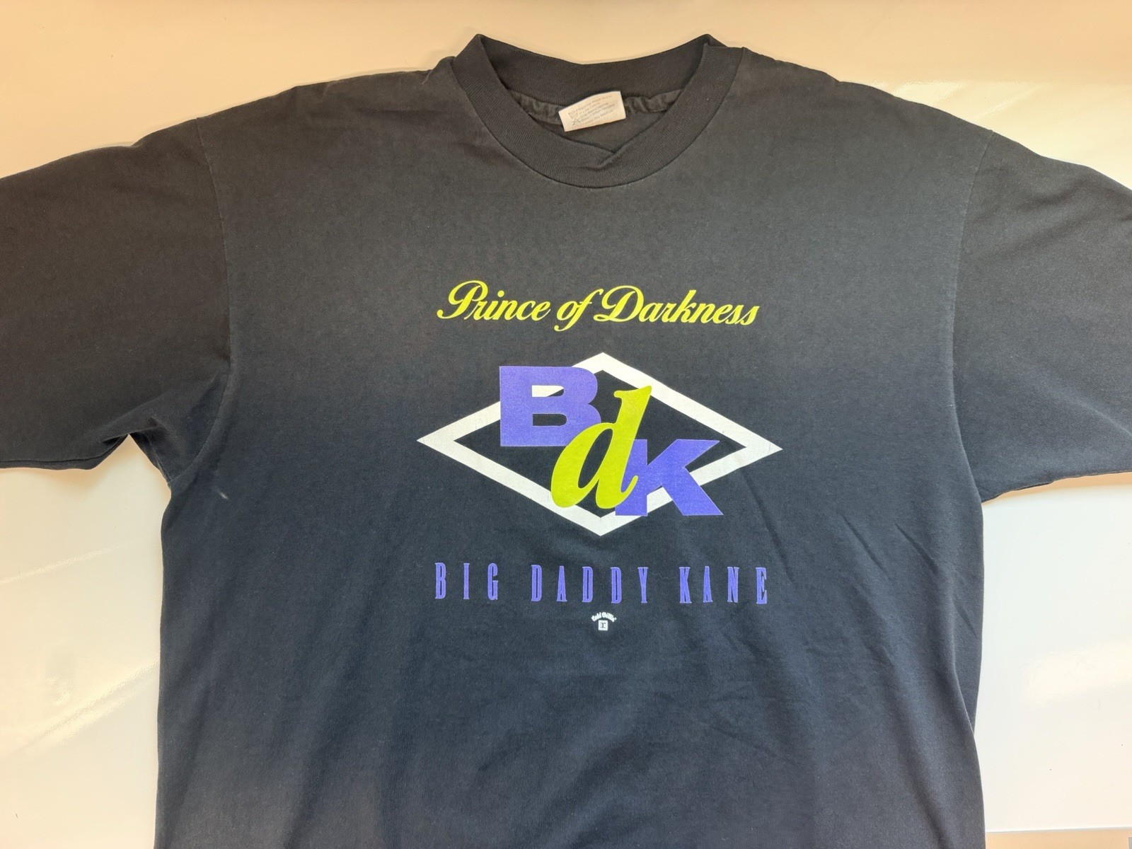 Authentic Vintage 1991 Big Daddy Kane “Prince of Darkness” Promo Rap T-Shirt XL gallery