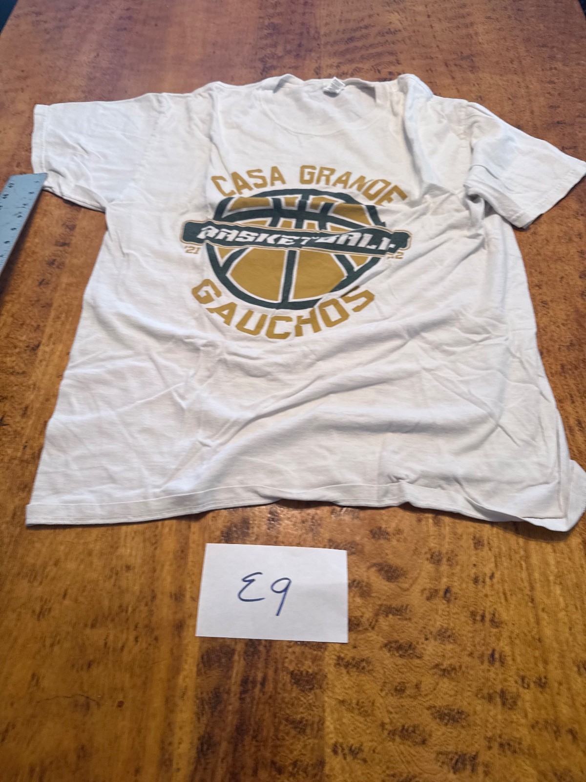 CASA GRANDE High School Basketball SZ L TEE E9