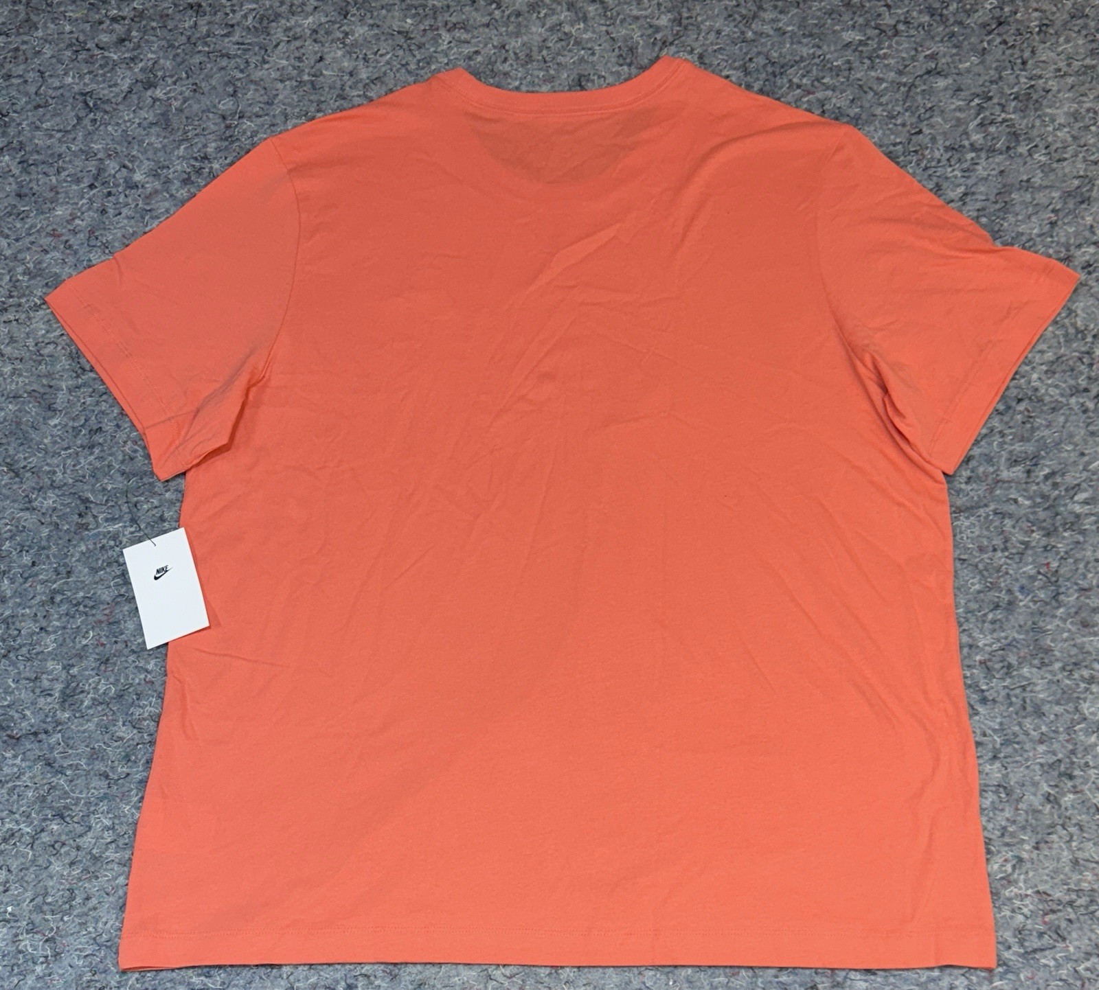 Nike Sportswear Club T-Shirt Men’s XXL Pink/Orange Casual Athletic Activewear gallery