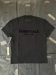 Fear of God Essentials Stretch Limo Black Short Sleeve T-Shirt Size X-Small (XS)