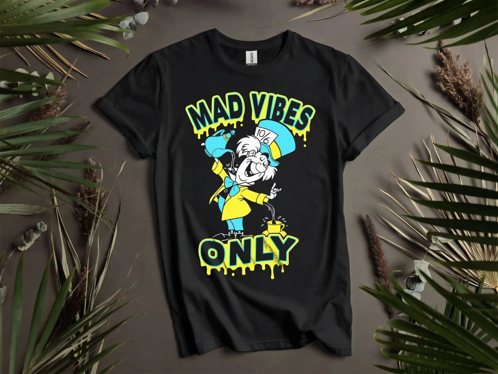 Disney Alice In Wonderland Mad T-shirt T Shirt Men Women Unisex Tshirt